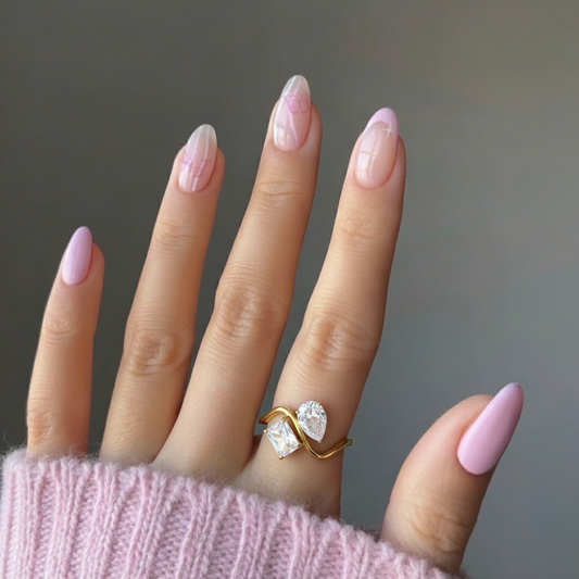 DOUBLE STONE RING